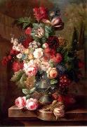 unknow artist Floral, beautiful classical still life of flowers.066 oil painting reproduction